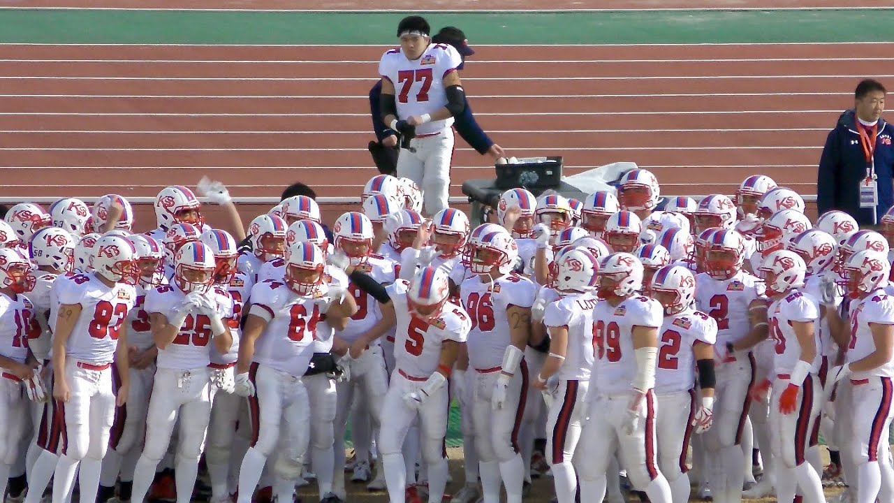 佼成学園高等学校 (東京1位)  vs  立命館宇治高等学校 (京都1位)   第49回 全国高校アメリカンフットボール 選手権 クリスマスボウル 12/24/2018