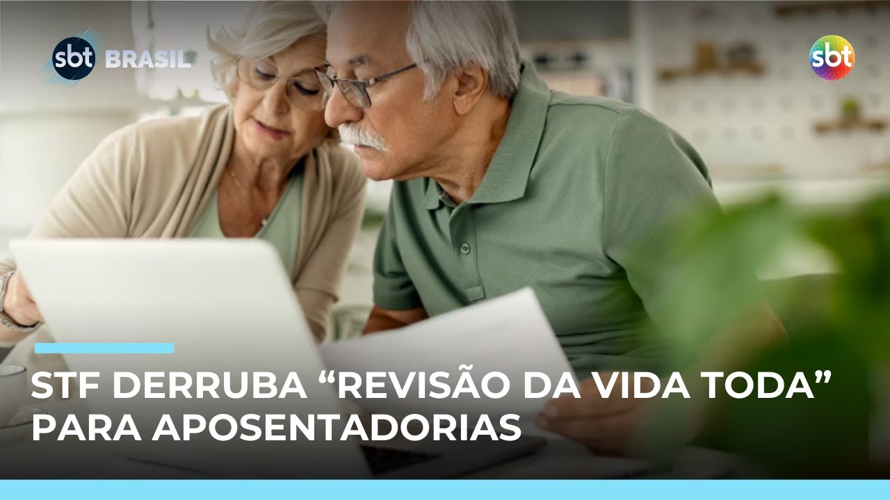 STF derruba &ldquo;Revis&atilde;o da Vida Toda&rdquo; para aposentadorias do INSS; entenda | #SBTBrasil