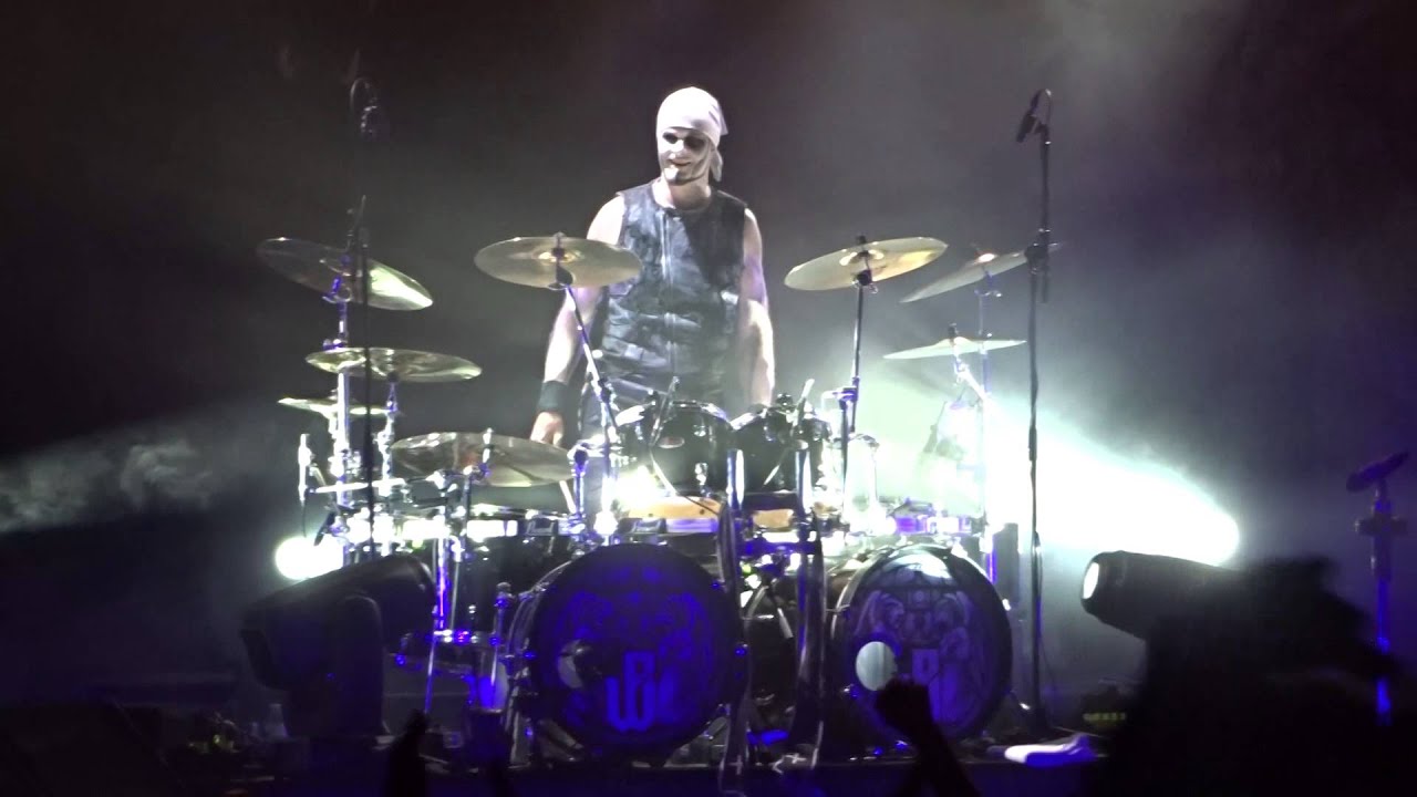 Powerwolf - Roel Van Helden drum solo (live @ Trix Belgium)