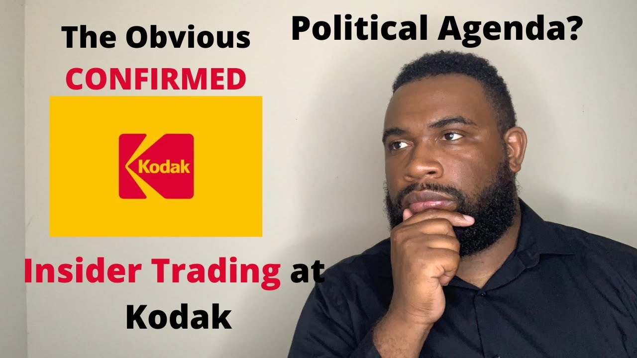 Kodak Stock SEC Investigation | Insider Trading | KODK | Kodak vs Elizabeth Warren | Kodak Stock