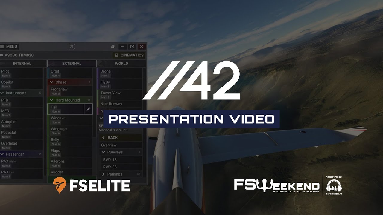 FSWeekend 2025 - Parallel 42 ChasePlane Overview Video from BRAVO Presentation