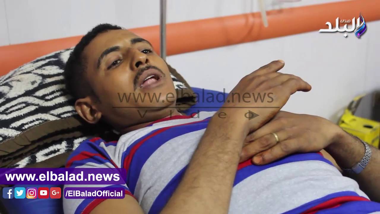 صدى البلد | أحد مصابى حادث العياط : "اتشاهدنا قبل انقلاب القطار"