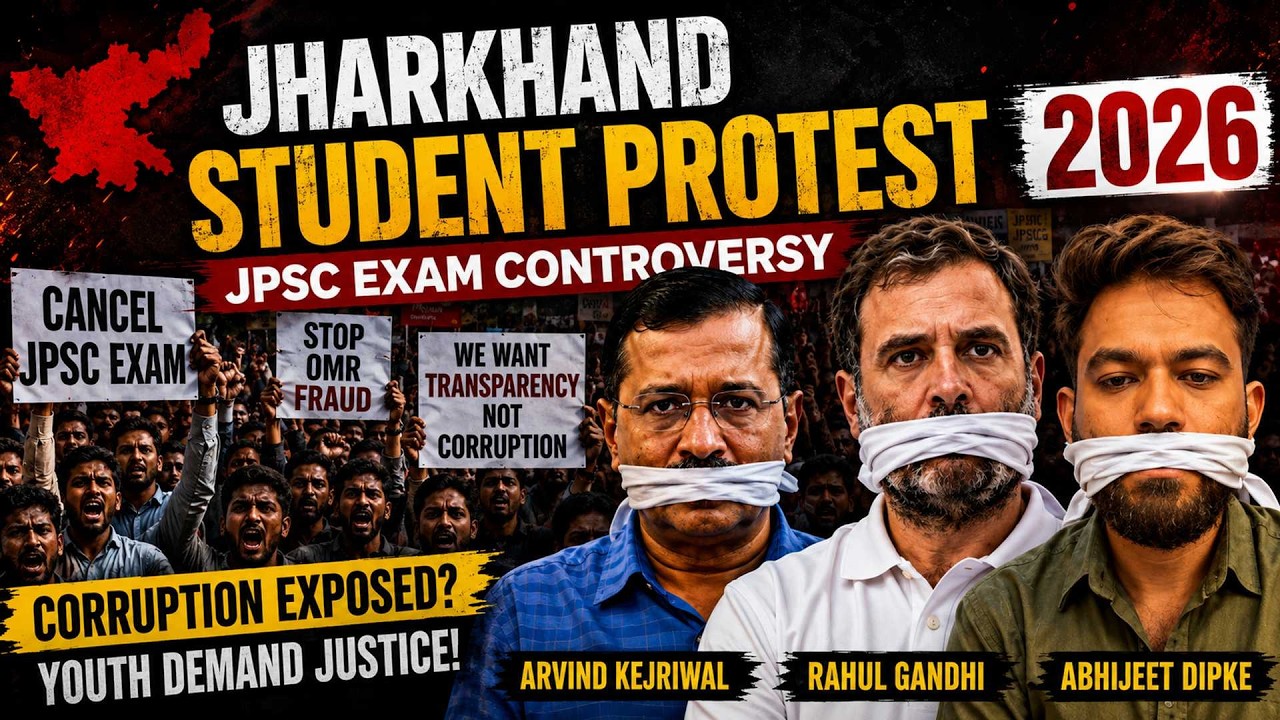 Jharkhand JPSC Scam? Students Erupt in Massive Protest!