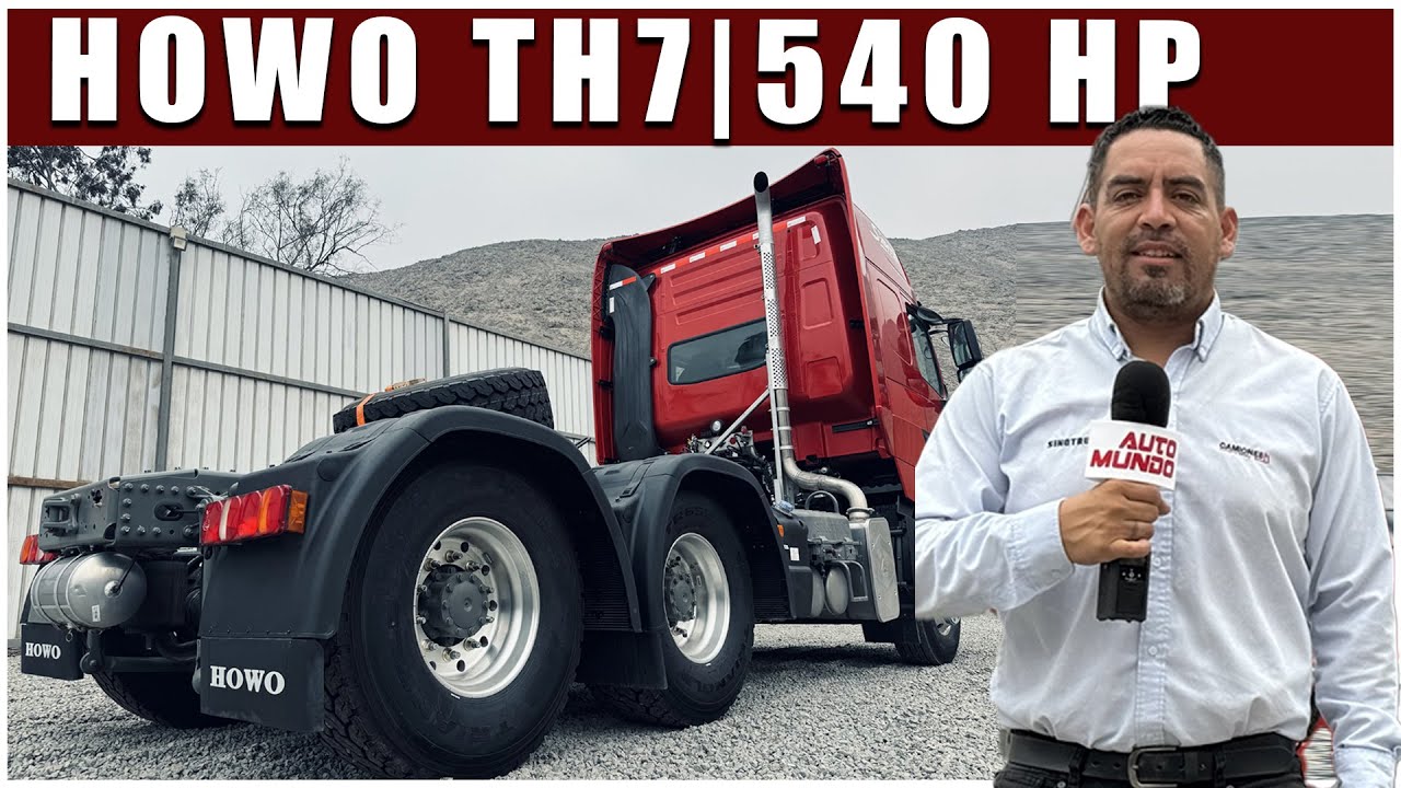 Tracto Remolcador Sinotruk HOWO TH7 de 540 HP | Euro V | Año: 2024 | Camiones Chinos Perú