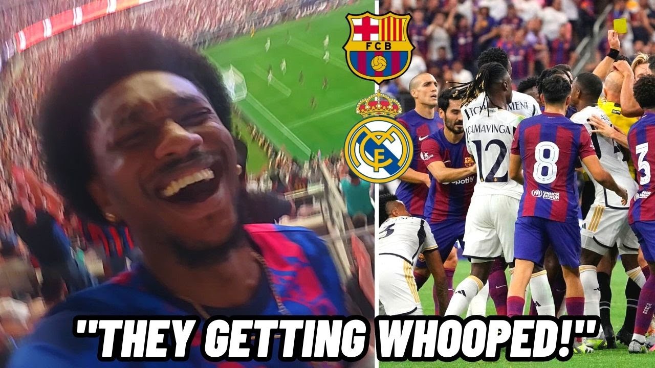 SCENES AS BARCELONA OBLITERATES REAL MADRID AT MY FIRST EL CLASSICO!!!