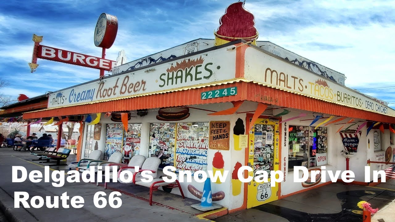 Delgadillo's Snow Cap on Route 66, Seligman Arizona : Outer Limits Stopover