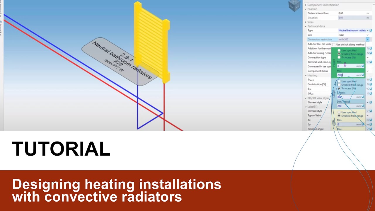 InstalSystem 5 - Designing heating installations with convective radiators