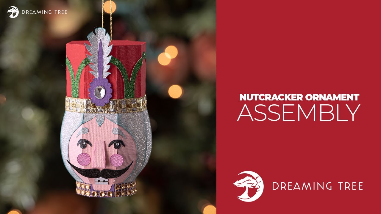 SVG File - Nutcracker Ornament - Assembly Tutorial (For Cricut, Silhouette, and ScanNCut)