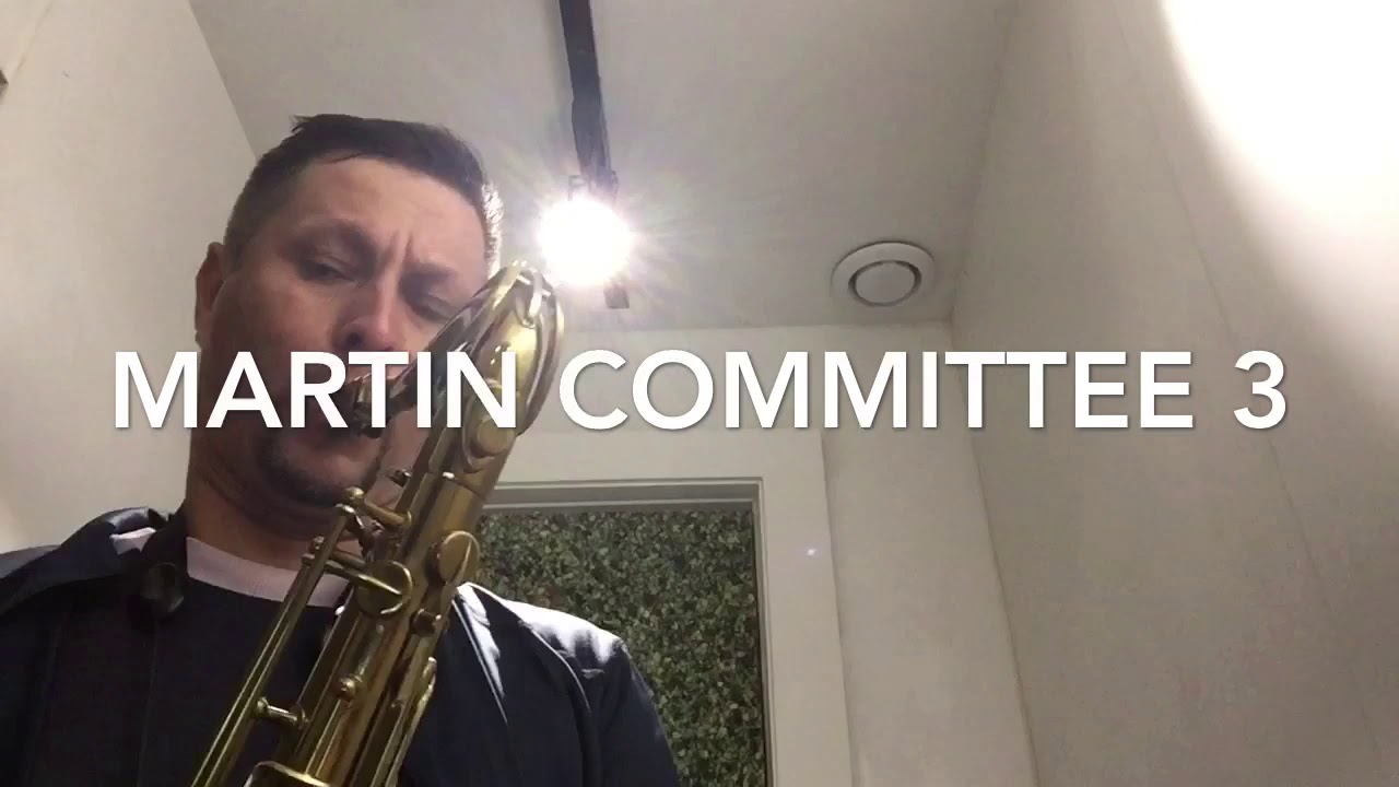Vintage sax - tenor comparison.