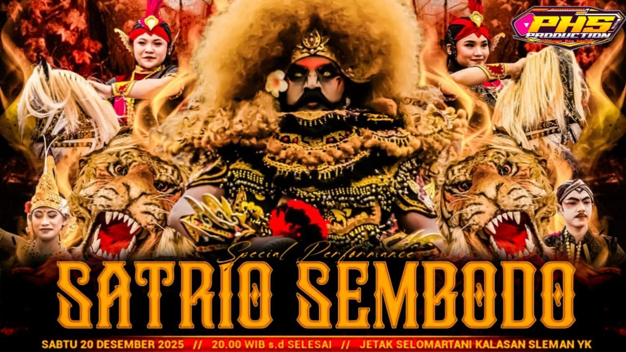 🔴 LIVE SATRIO SEMBODO || JETHAK SELOMARTANI KALASAN SLEMAN
