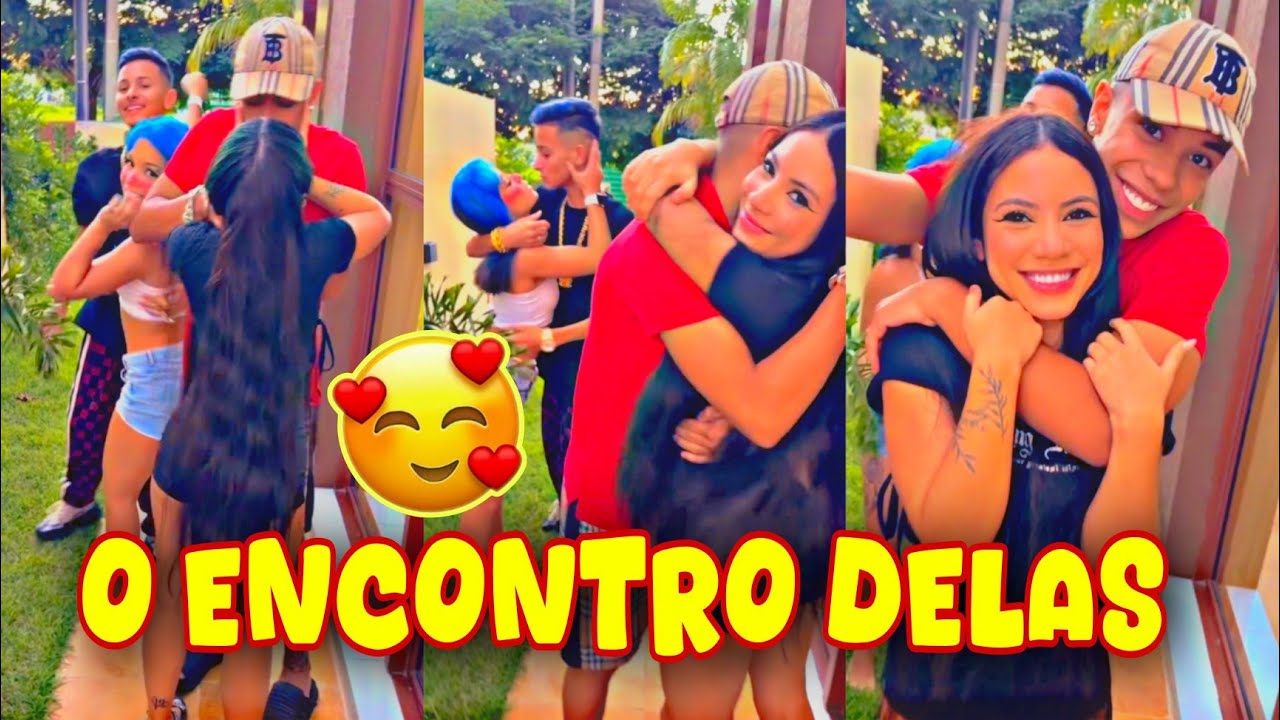 O ENCONTRO DE GABB E KAMYLINHA 😍TATO E DANNYNHA 😍ELAS FICOU EMOCIONADA 👀