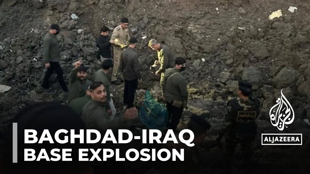Popular mobilization forces targeted: Explosion hits base south of capital Baghdad