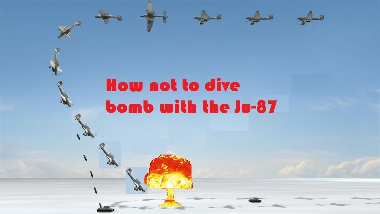 IL2 Battle of Stalingrad - How not to Dive Bomb with the Ju-87