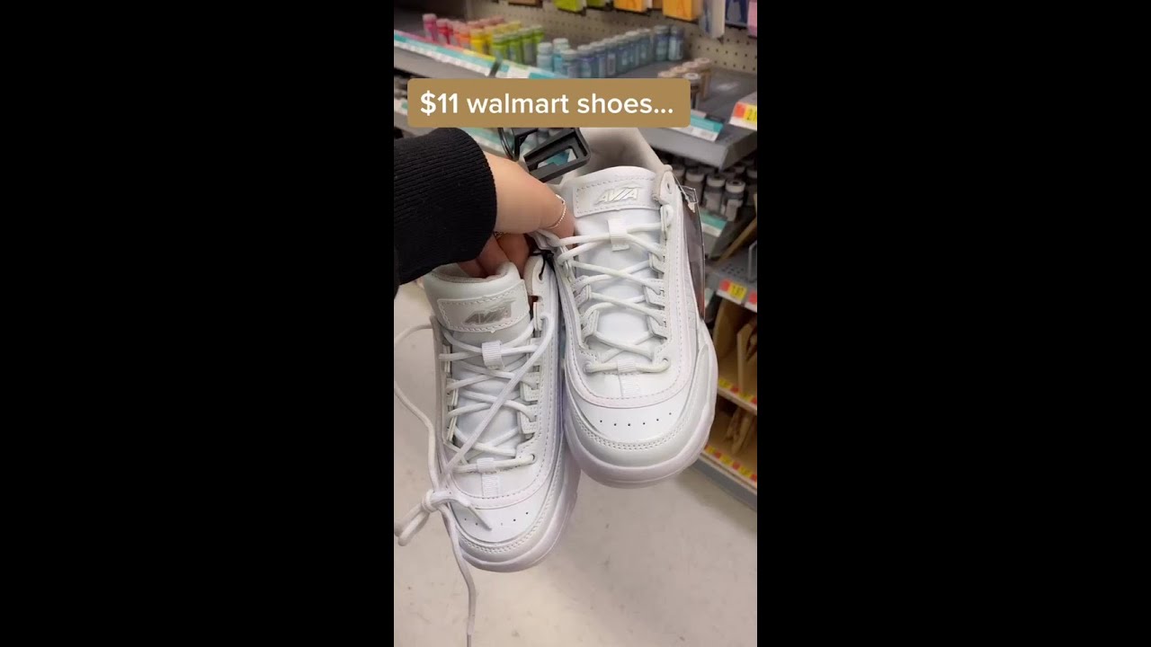 diy shoes from walmart ... 🤩🤩 #customshoes #diy #fyp #fila #dupe