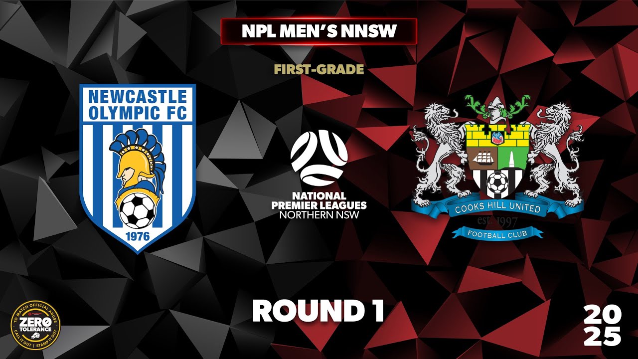 NPL Men's NNSW Round 1 First Grade - Newcastle Olympic v Cooks Hill United