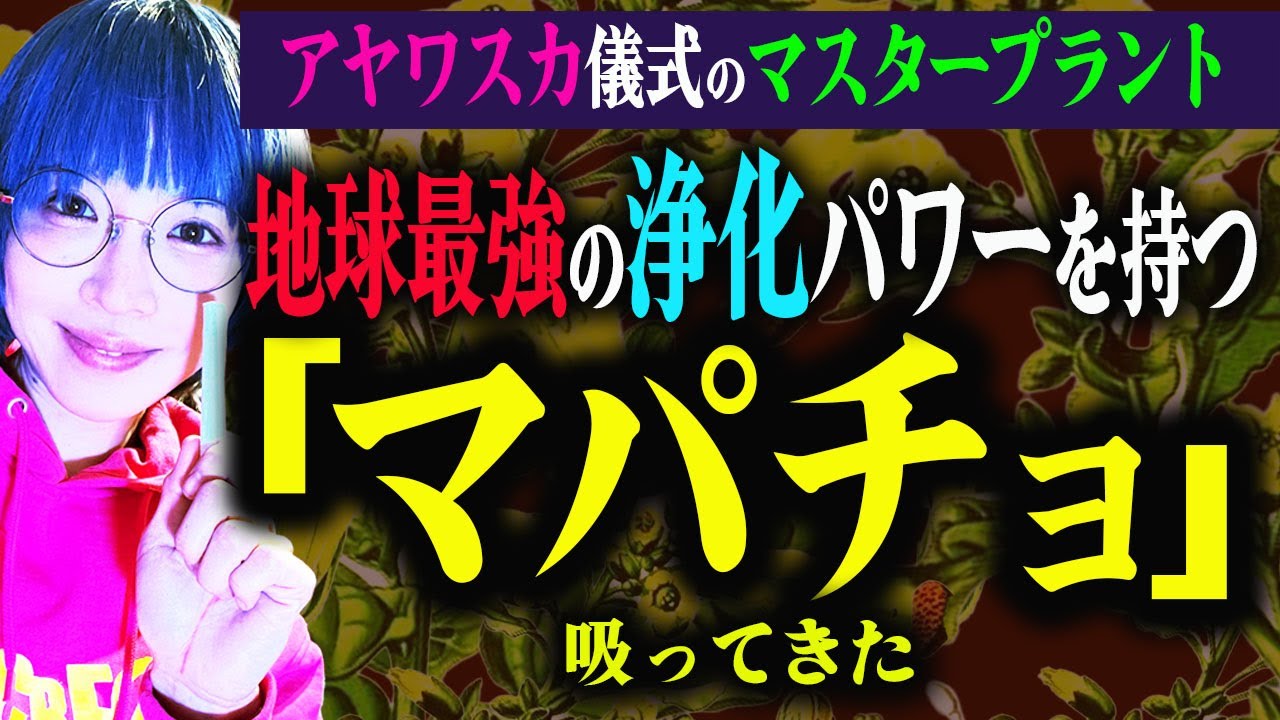 とにかくやばい…アヤワスカ儀式で使う「マパチョ」を吸うと体と心に異変が起きる！シャーマンタバコ、祈り、精霊、グラウンディング