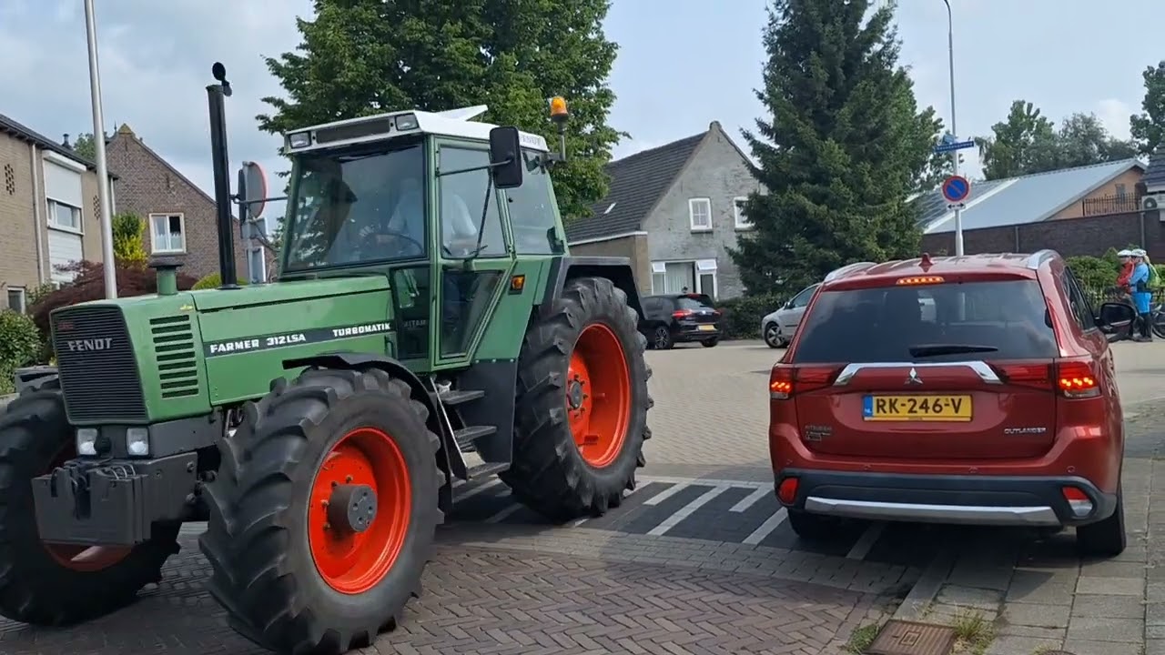 Oldtimer tractor toertocht Elshout 2025