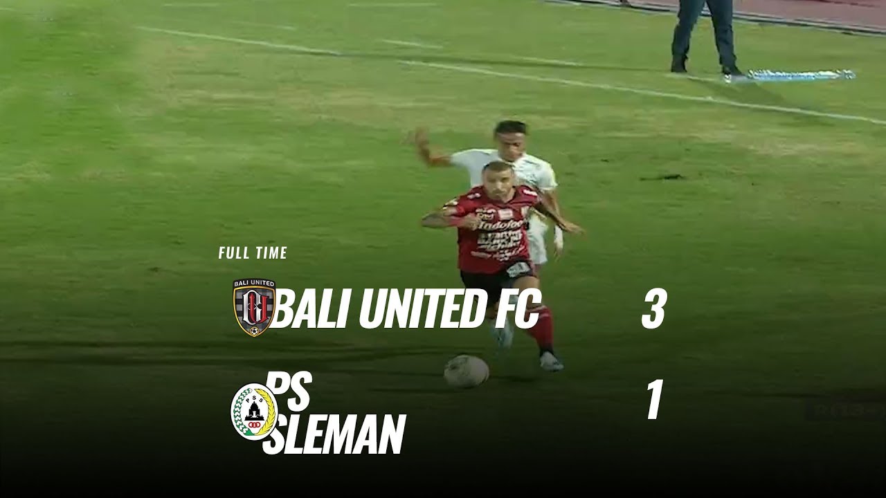 [Pekan 10] Cuplikan Pertandingan Bali United FC vs PS Sleman, 22 Juli 2019