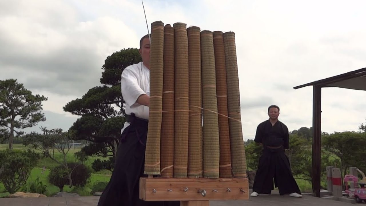 【7本斬り】横並び試し斬り（7 Tatami Tameshigiri）