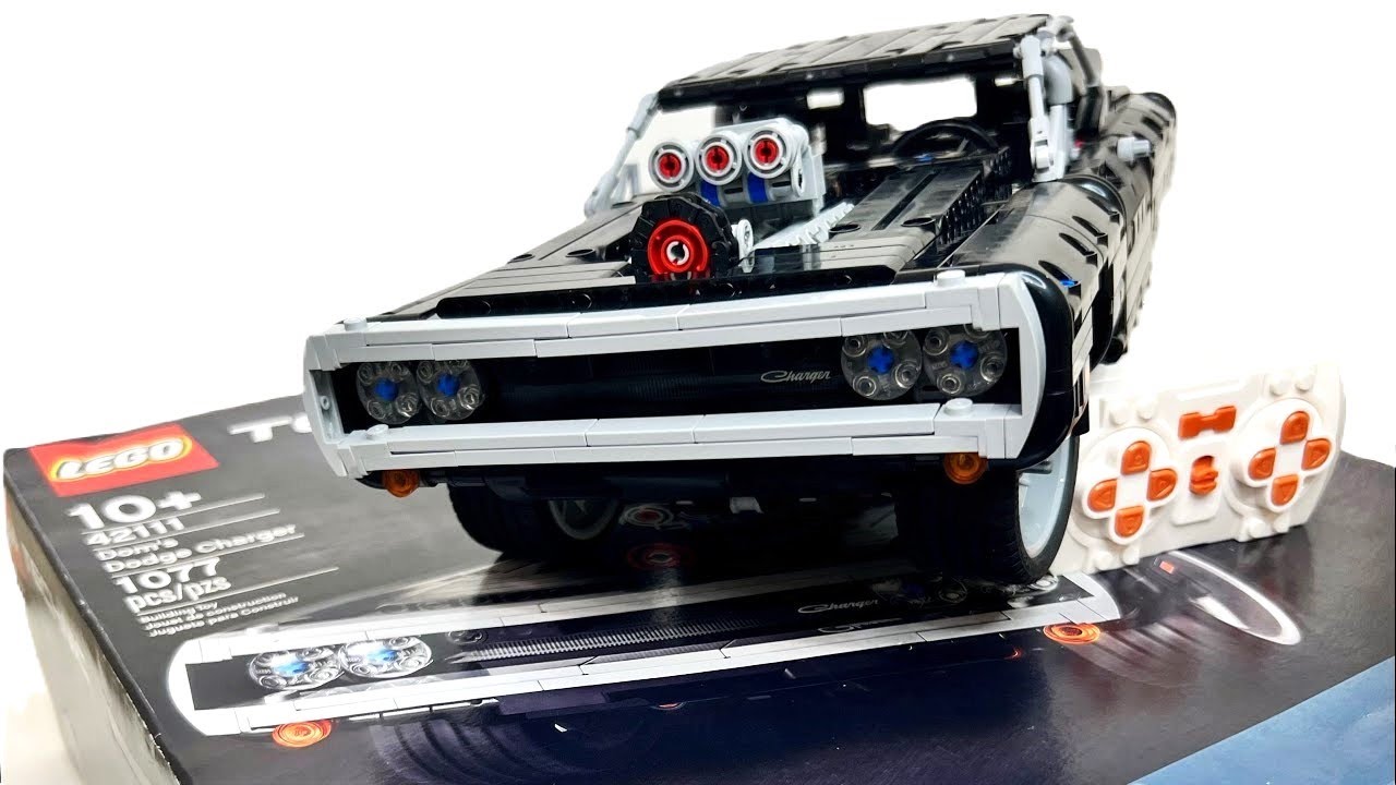 How to Motorize LEGO Technic 42111 Dom's Dodge Charger Fast & Furious Gearbox Full RC Mod