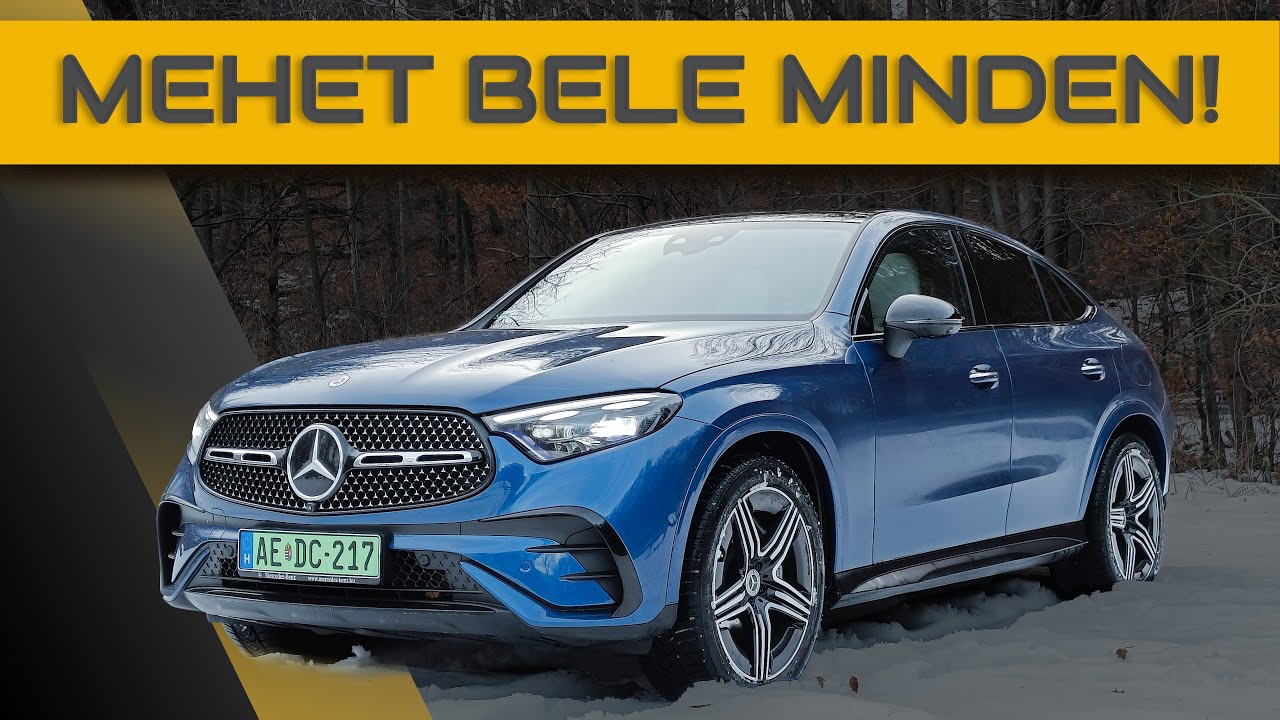 Mercedes-Benz GLC 400e 4Matic Coupé 2024. Mehet bele minden IS! - DRIVEN teszt