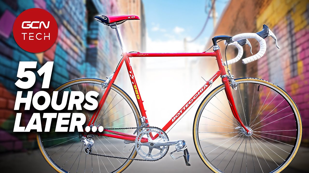 Restoring & Building A Retro Italian Steel Bike