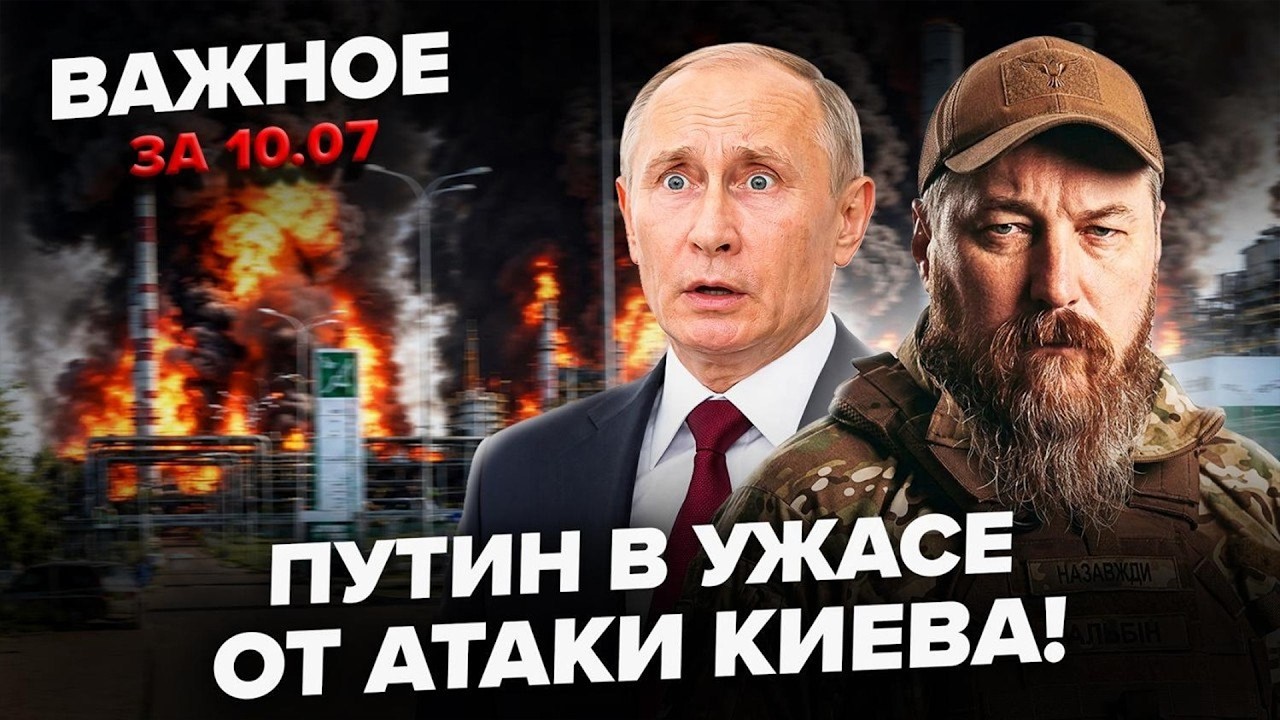 🔥ПУТИН В ПАНИКЕ! Драки за БЕНЗИН по всей России! Трамп РАЗРЕШИЛ удары по НПЗ! | Важное 10.07