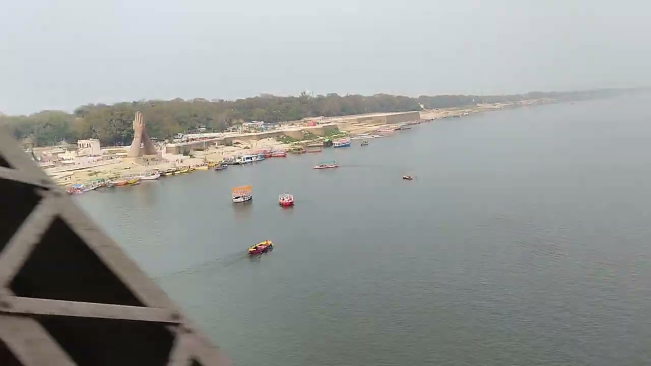 Namo Ghat Varanasi Ghanga River View Doon express train journey 2026