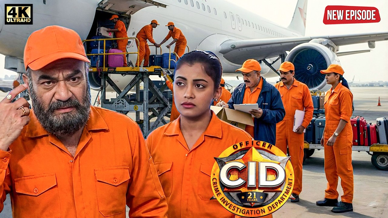 এসিপি বিমানে একজন সার্ভিস বয়ের ছদ্মবেশে অপরাধীর উপর নজর রাখছিলেন। | CID | Crime Series 2026