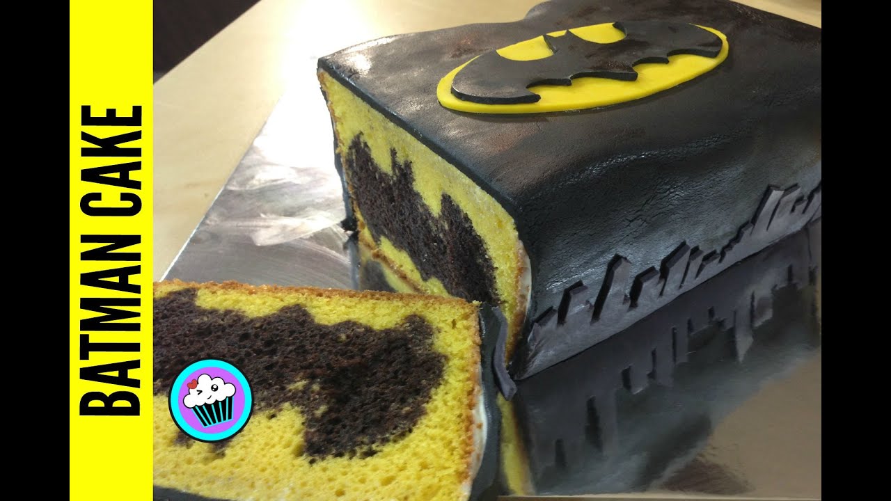 How to make Batman Cake - Pinch of Luck