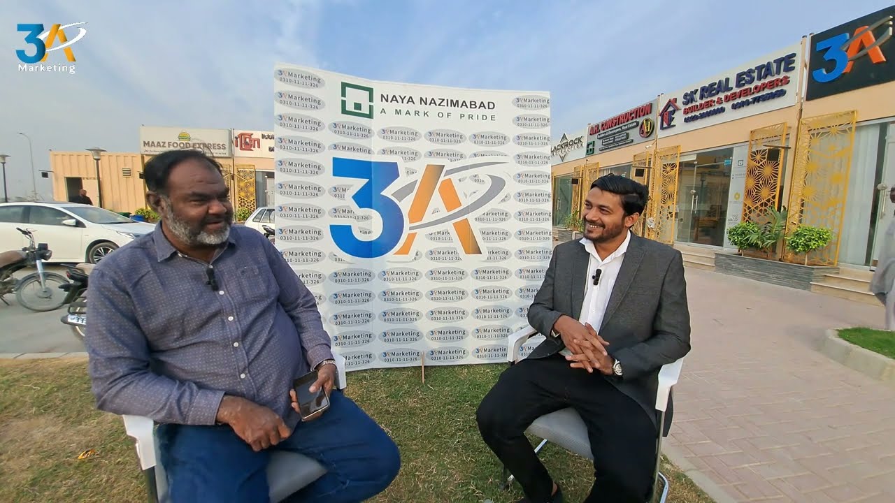 Naya Nazimabad: Exploring its History with 3A Marketing - A Podcast Journey