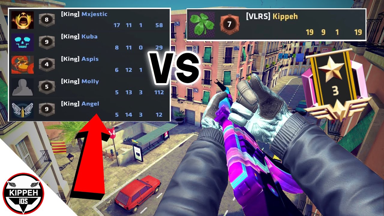 ELITE OPS RANKED vs King clan + Angel || CrItical ops 1.13.0 || VLRS Kippeh