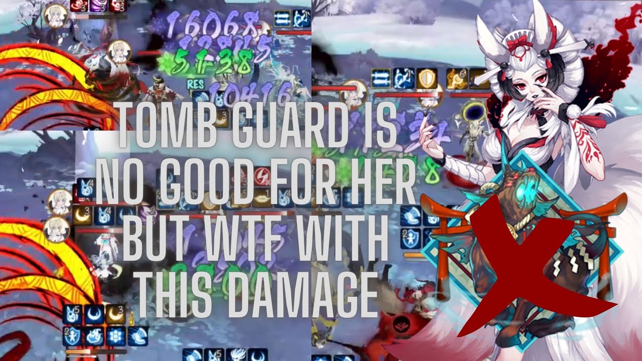 [Onmyoji] I know Tomb Guard soul not good for R Mio, but WTF with this damage!?