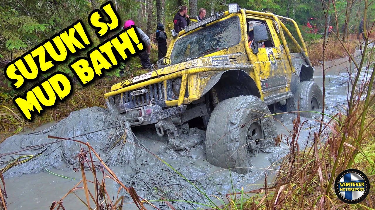 Suzuki SJ410 Askolan 4x4 ATV-Puistossa