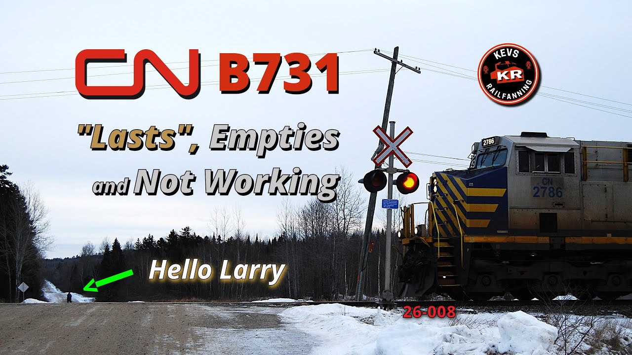 CN B731, Lasts, Empties and Not Working, 26 008