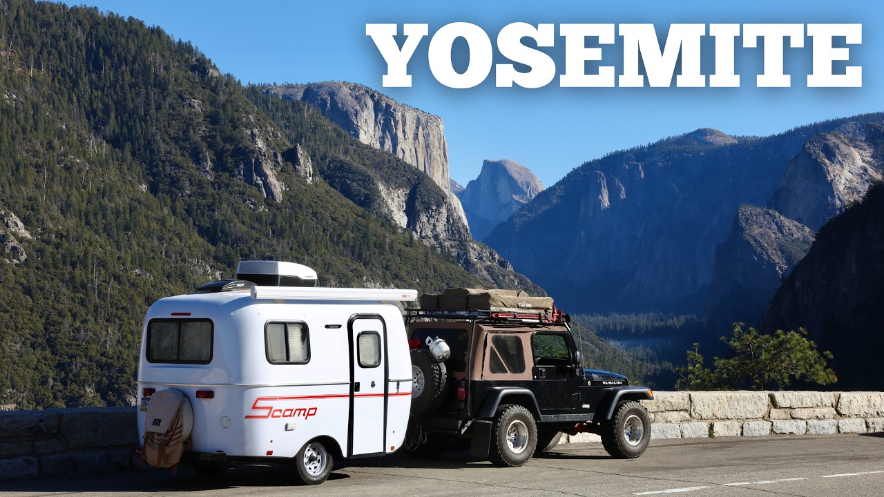 The ROAR of YOSEMITE || 4K Film in a Scamp