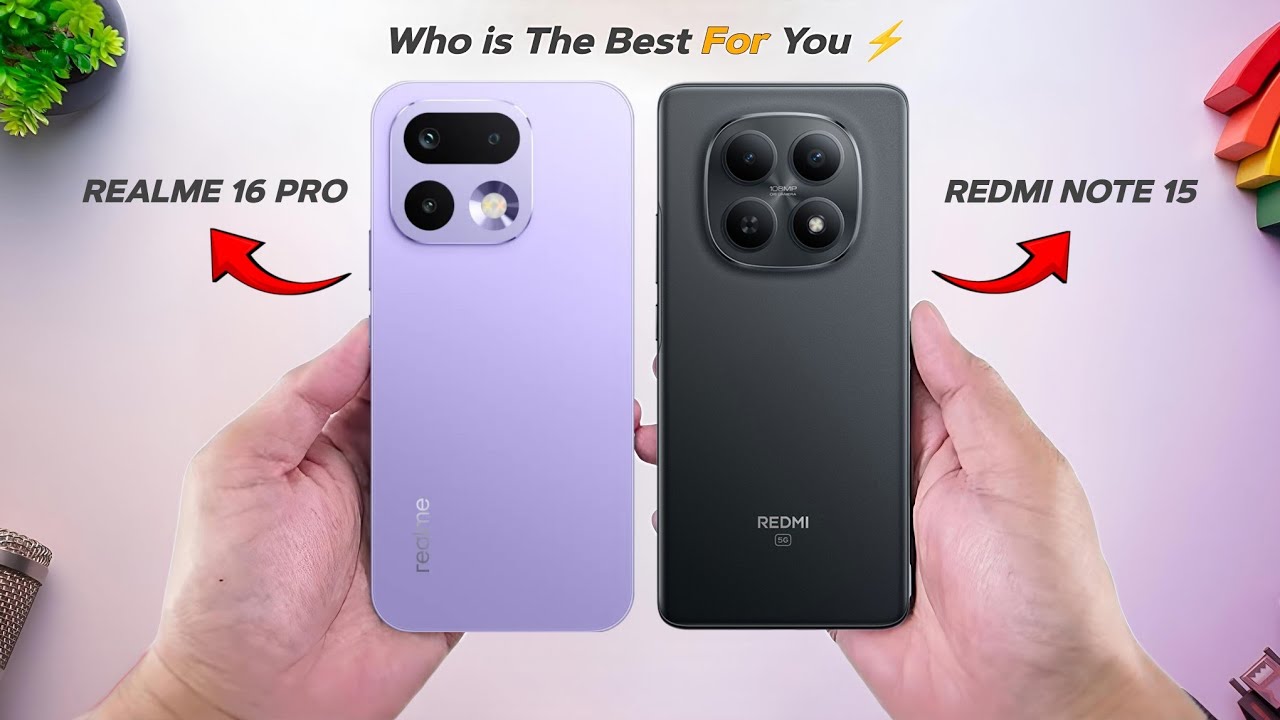 Realme 16 Pro против Redmi Note 15 — какой из них лучше подойдет именно вам? ⚡