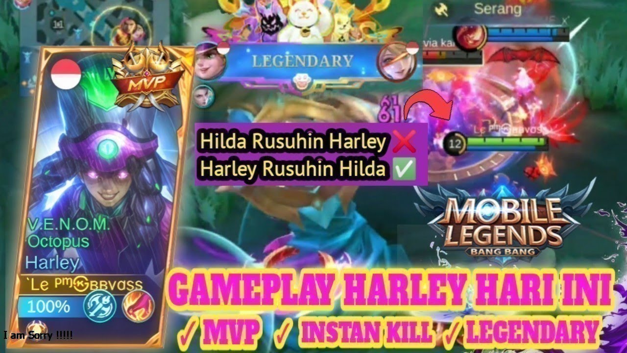 HARLEY JUNGLER EPIK COMEBACK || SNOWBALL BERSAMA TIM TERBARU 2026 || MLBB - 100% 