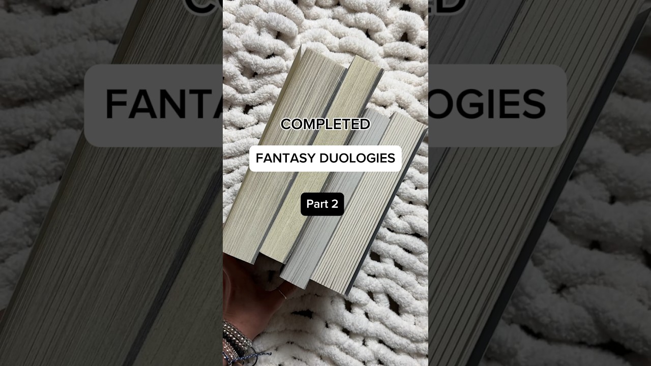 Completed fantasy romance duology books #books #booktok #booktube #bookrecommendations #reading