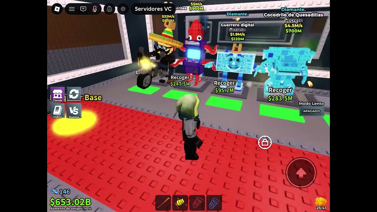 Tradeo cosas en el Trade machine no server ni nada 