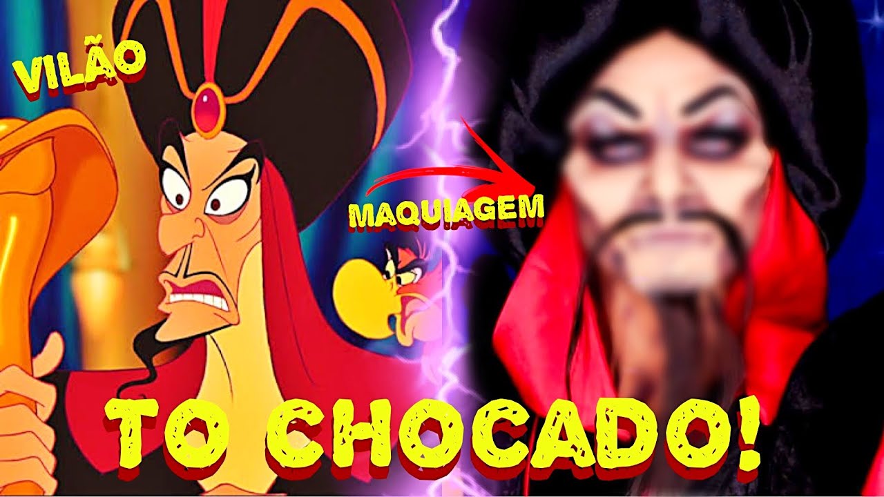 ME TRANSFOMEI NO JAFAR DE ALADDIN!🧞‍♂️🔥 MEDO!| Victor Nogueira