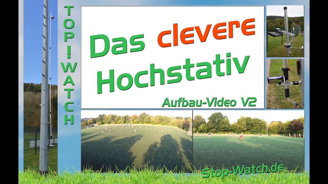 Top!Watch V2 - Das Hochstativ - Aufbau-Video V2