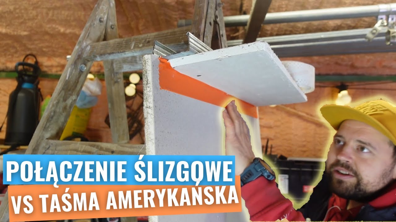 Połączenie ślizgowe vs taśma amerykańska. ABC Suchej Zabudowy
