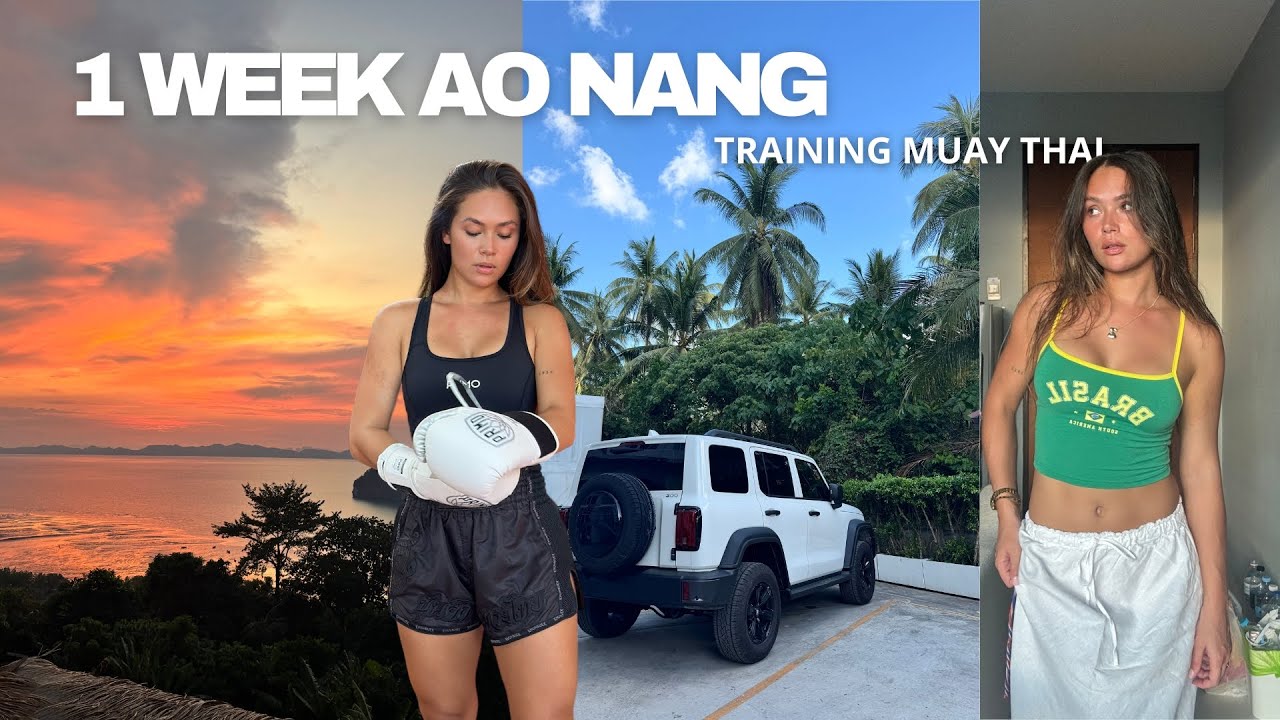 A week in my life: Muay Thai leren in Thailand 🇹🇭🌴🌞
