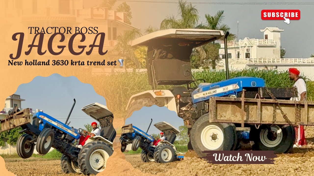 New Holland 3630 special Edition full modify modified Jagga Tractor Boss 