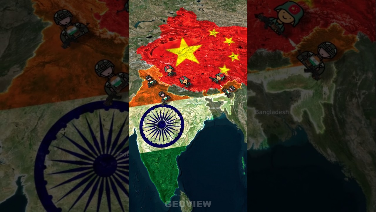 Countries & Their Enemies 😡 (Pt 11) #shorts #mapanimation