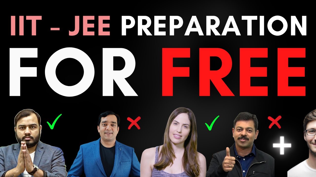 How to do IIT - JEE Preparation for FREE 🆓 | They Cleared JEE Without Investing Money 