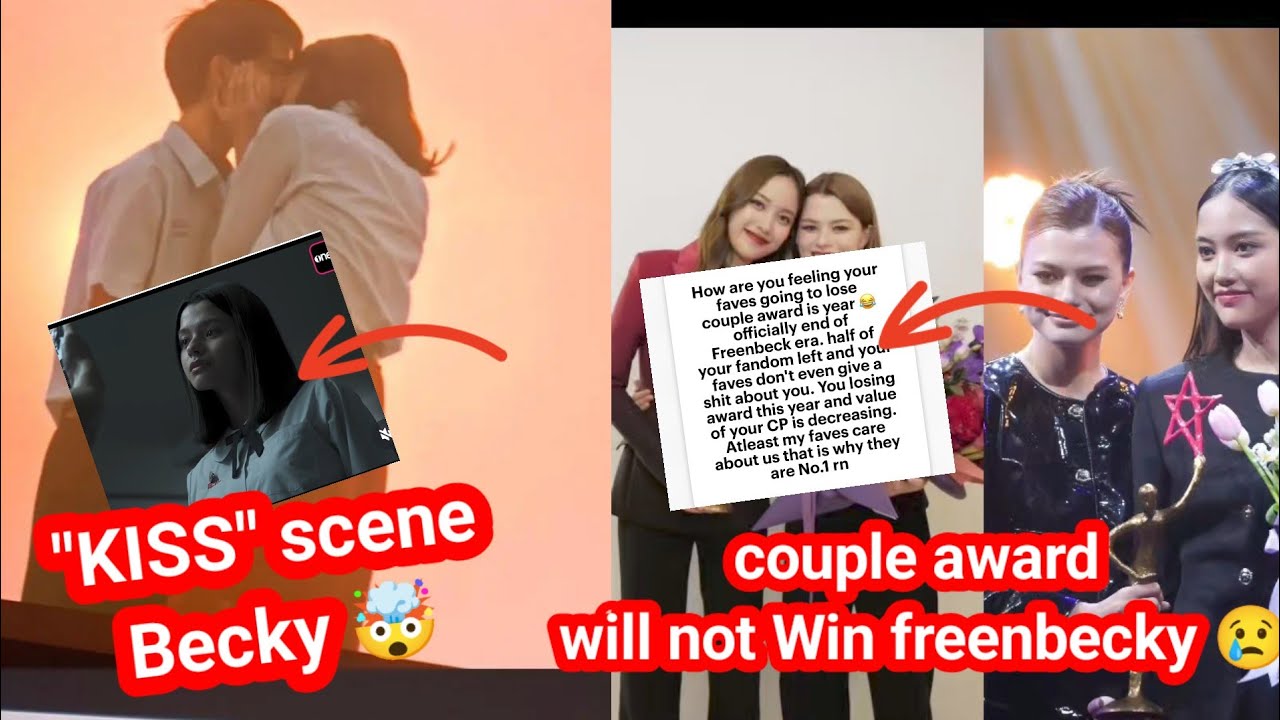 Kiss scene Becky 🤯 couple award will not win freenbecky 😢