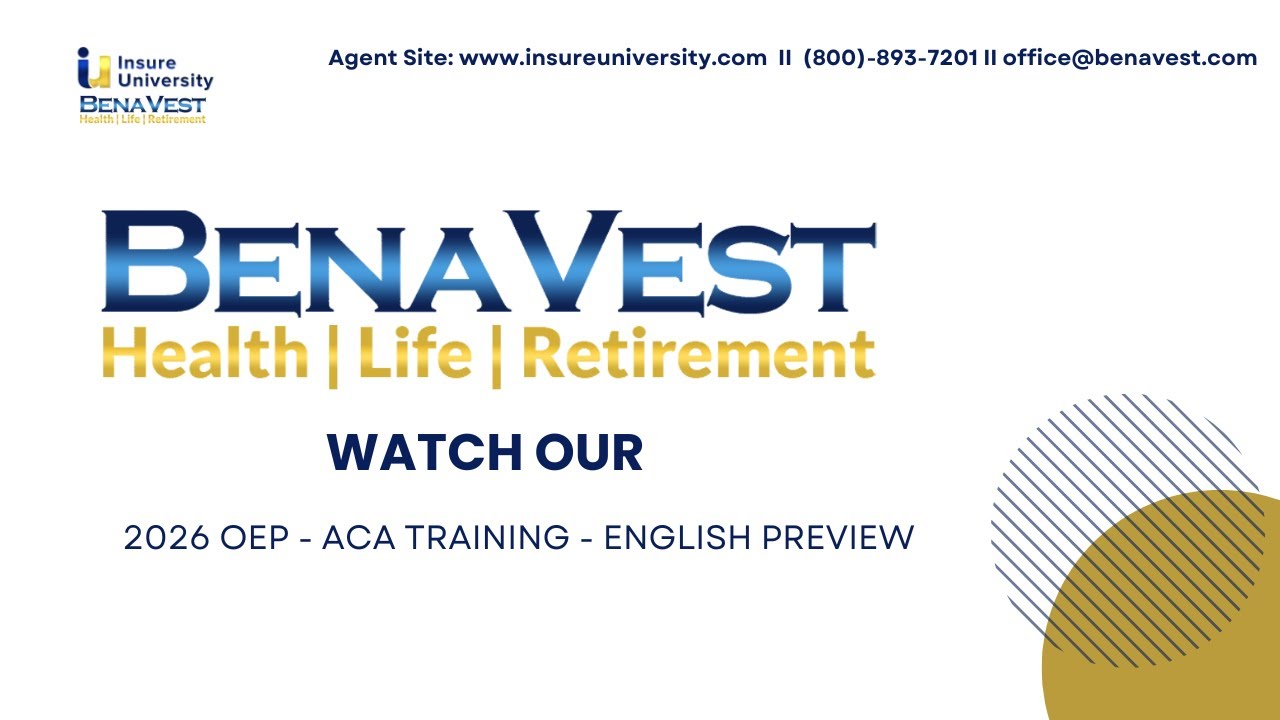 Everything You Need to Know About 2026 ACA OEP Training in English Preview