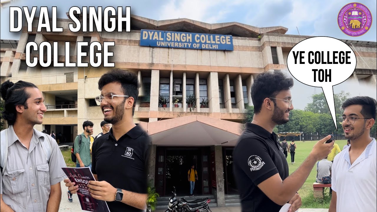 Dyal Singh College Tour 😍 Fresher’s Interview And First Day Fun 🔥 Delhi University